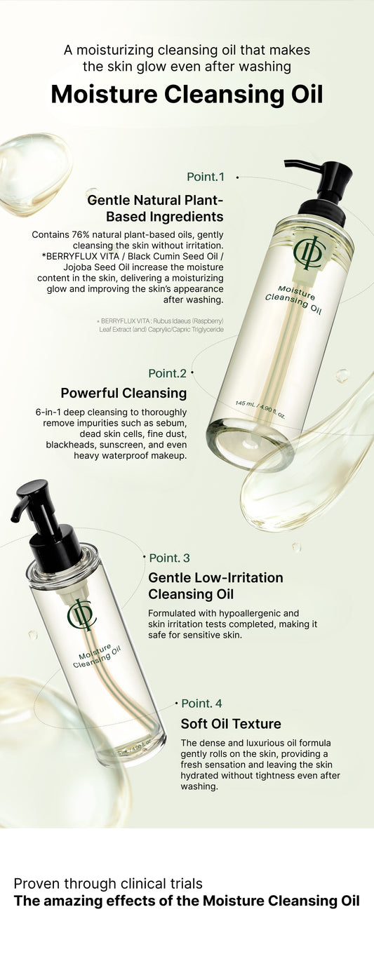 ICD Moisture Cleansing Oil 145ml