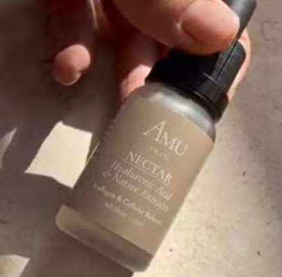 AMU: NECTAR Oil Free Serum w/ Hyaluronic Acid 15ml