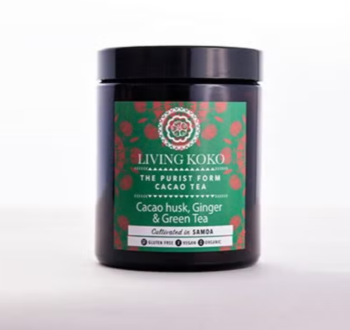 Cacao Husk, Green Tea & Ginger