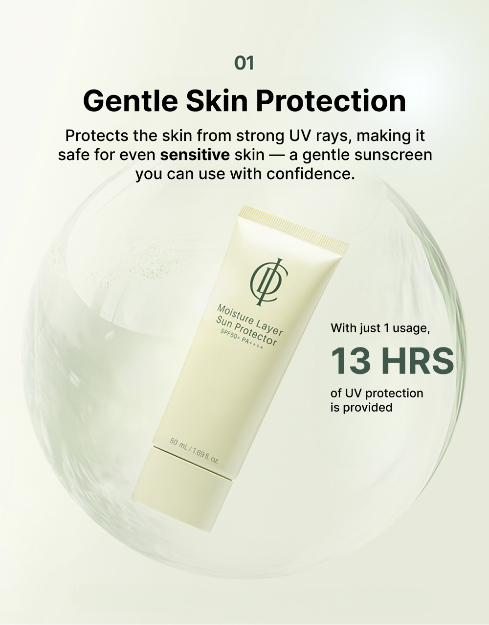 AQUA PROTECTION SUN GEL SPF 50+ PA++++ 50ml
