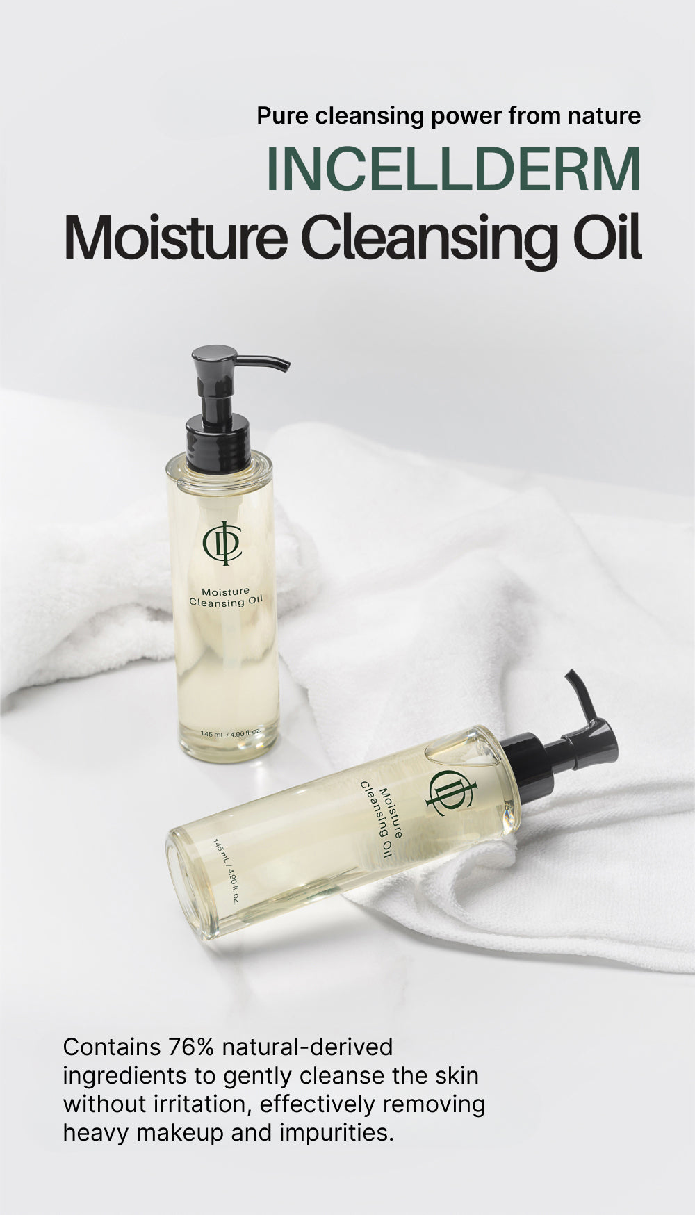 ICD Moisture Cleansing Oil 145ml